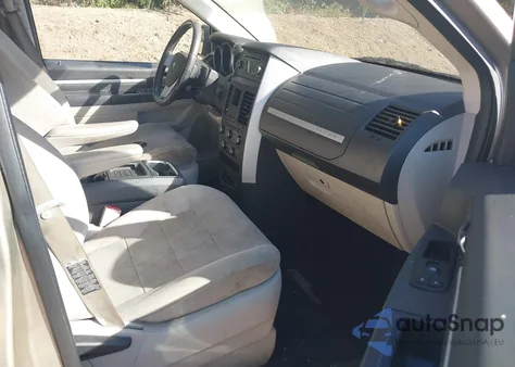 2008 Dodge Grand Caravan Sxt из США, поврежденный, VIN 1D8HN54P78B124714